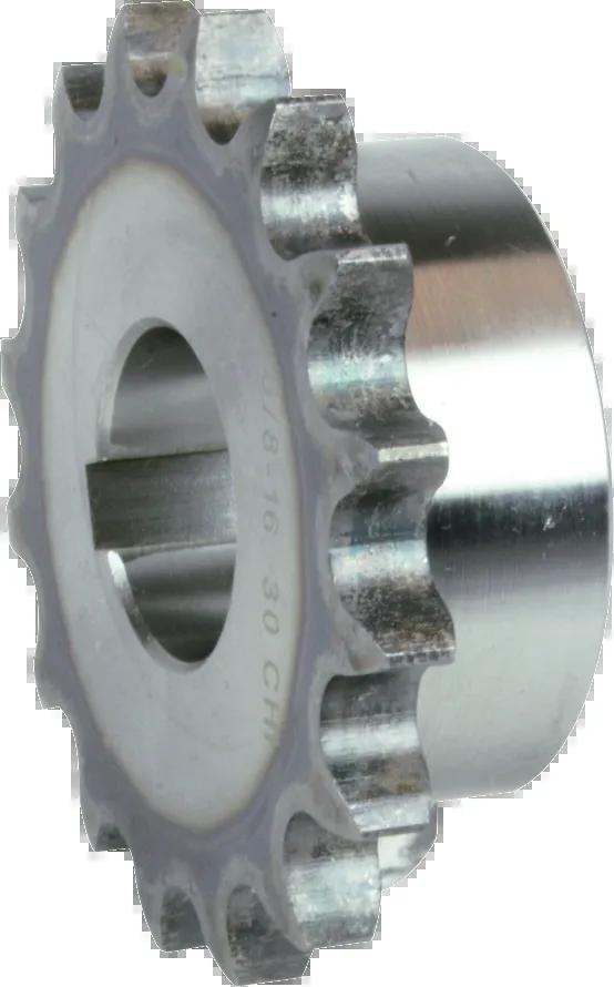 Chiaravalli 16B-1 Z12 1x17.02 D25H7 B8 HRC45-53 hardened sprocket with hole ISO/R 606