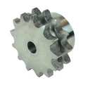 Chiaravalli 06B-2 Z9 3/8x7/32 d8 sprocket ISO/R 606