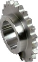Chiaravalli 12B-1 Z45 3/4x7/16 TL2517 Taper Lock sprocket ISO/R 606