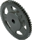 Chiaravalli 24B-2 Z57 1'1/2x1 d54 sprocket in cast iron ISO/R 606
